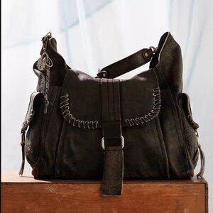We The Free Leigh Distressed Tote color Aged Graphite
